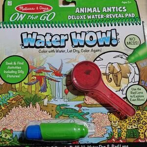 Melissa & Doug On the Go Water WOW! Animal Antics Activity Pad